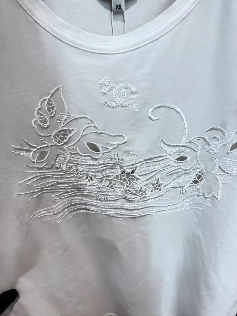 Chanel Chanel 22 Peace Dove Short Sleeve Top - dmc Size US XS / EU 42 / 0 - 3 Thumbnail