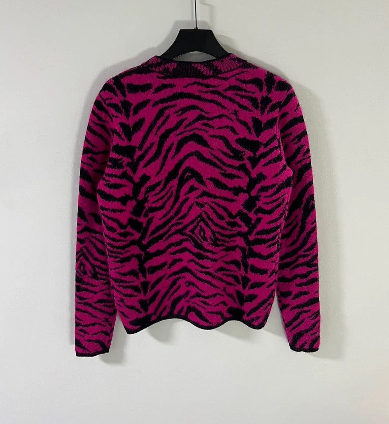 Saint Laurent Paris Saint Laurent Mohair Knit Sweater - dmc Size US M / EU 48-50 / 2 - 2 Thumbnail