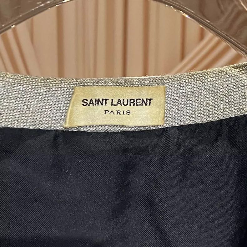 Saint Laurent Paris Saint Laurent Paris Landscape Wave Cardigan - dmc Size US XS / EU 42 / 0 - 4 Thumbnail