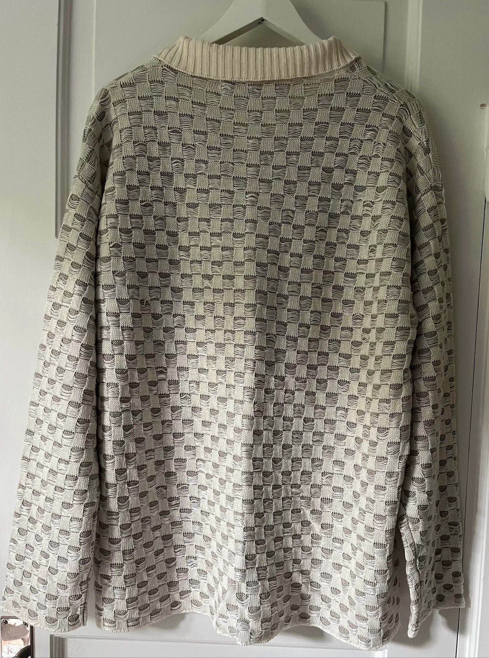 Schnaydermans Schnaydermans Rugby square knit Cardigan Size US S / EU 44-46 / 1 - 2 Thumbnail
