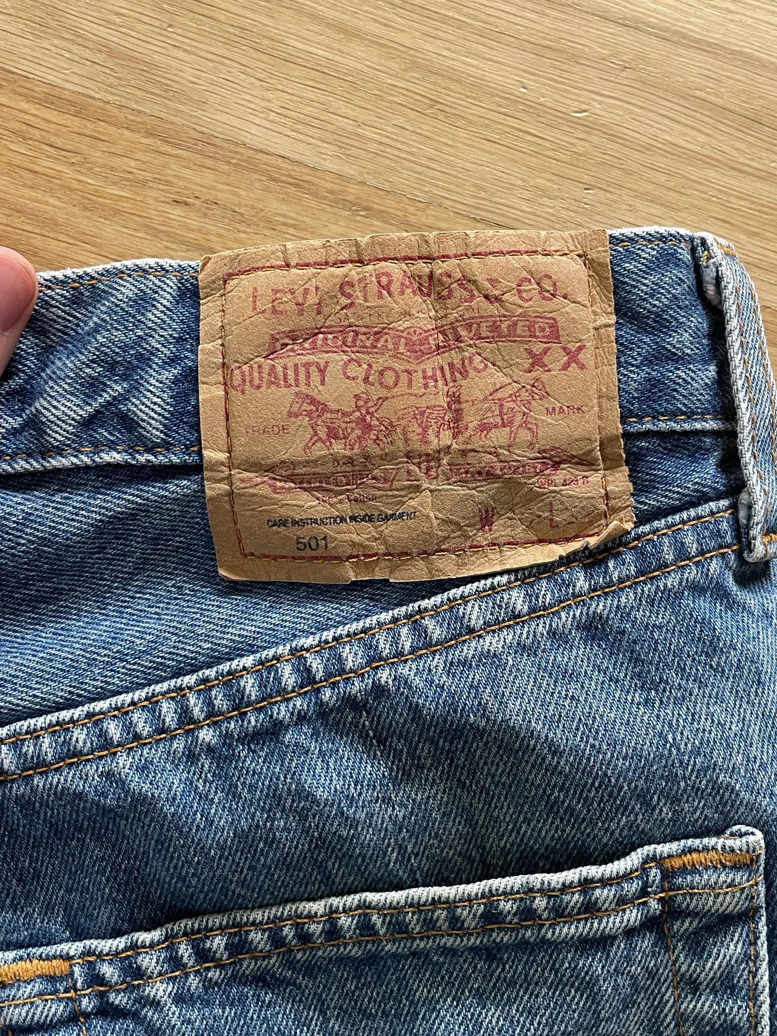 Levi's Levi's 501 Shorts Size 26" / US 2 / IT 38 - 2 Thumbnail