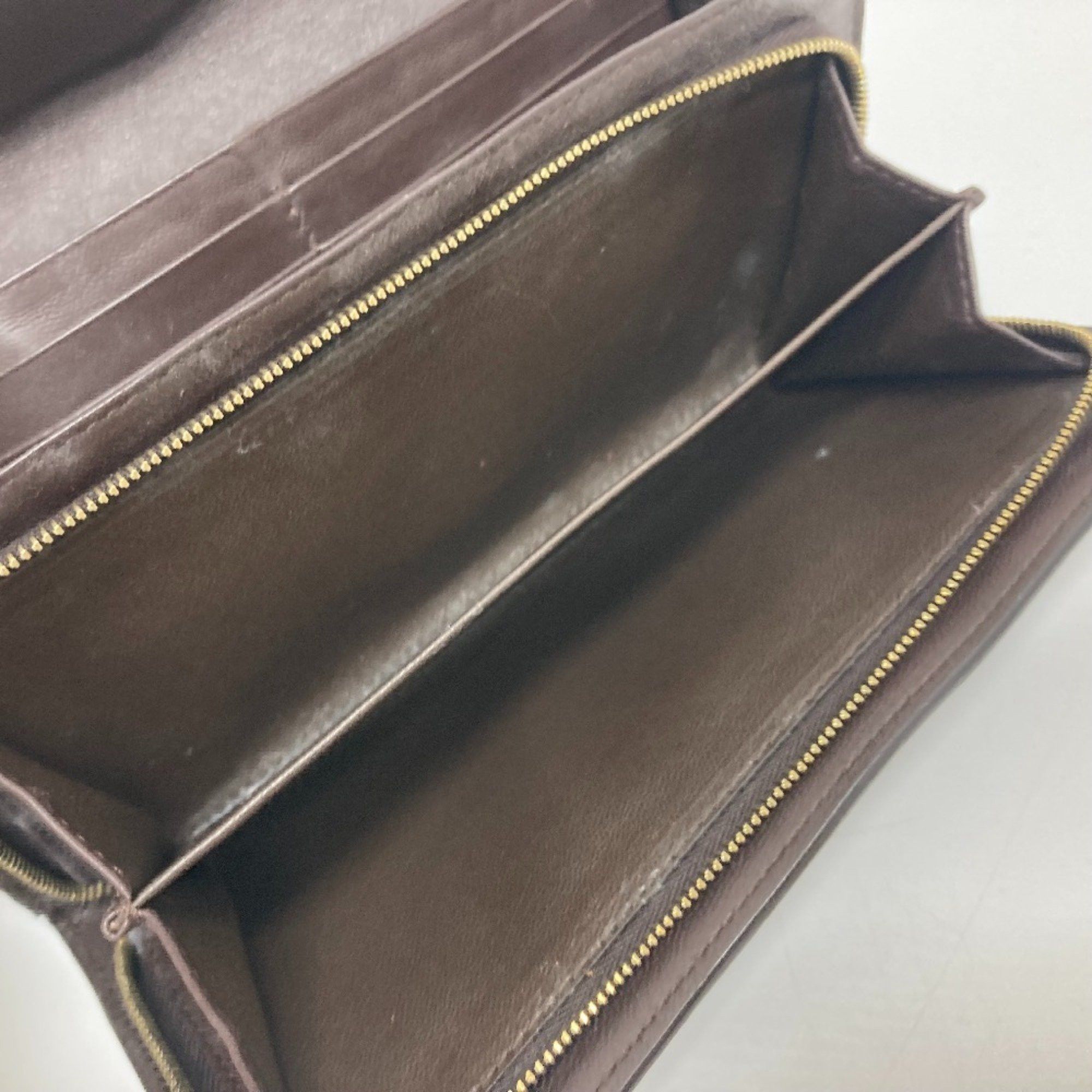 Bottega Veneta BOTTEGA VENETA 150509 Intrecciato Flap Long Wallet in Brown Leather for Men Size ONE SIZE - 9 Thumbnail