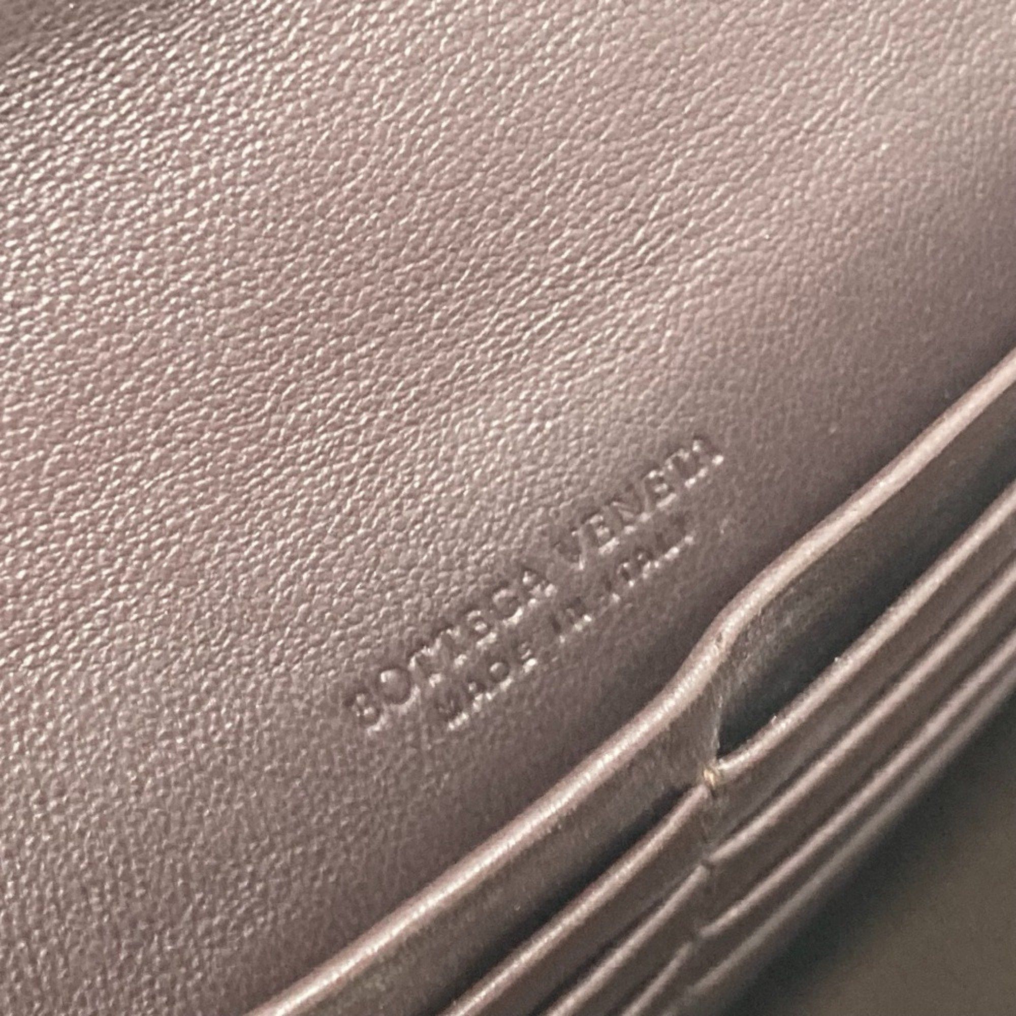 Bottega Veneta BOTTEGA VENETA 150509 Intrecciato Flap Long Wallet in Brown Leather for Men Size ONE SIZE - 8 Thumbnail