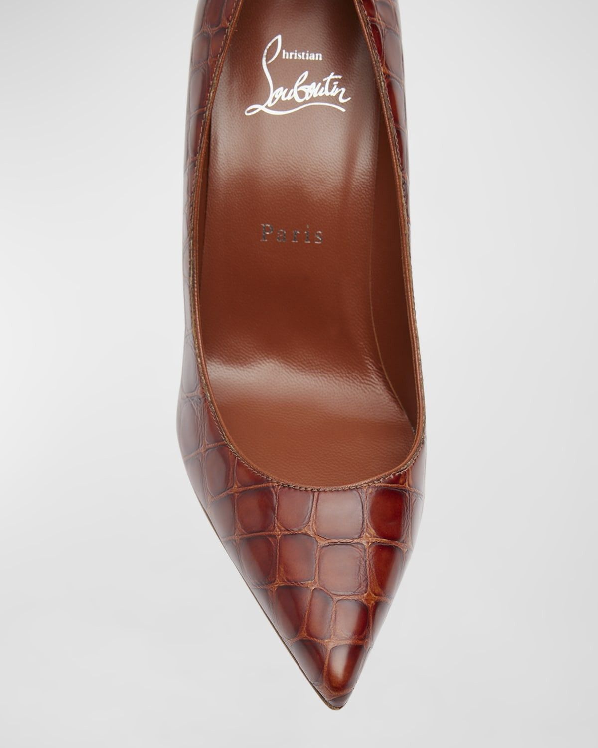 Christian Louboutin kate 85mm acajou Size US 7 / IT 37 - 5 Thumbnail