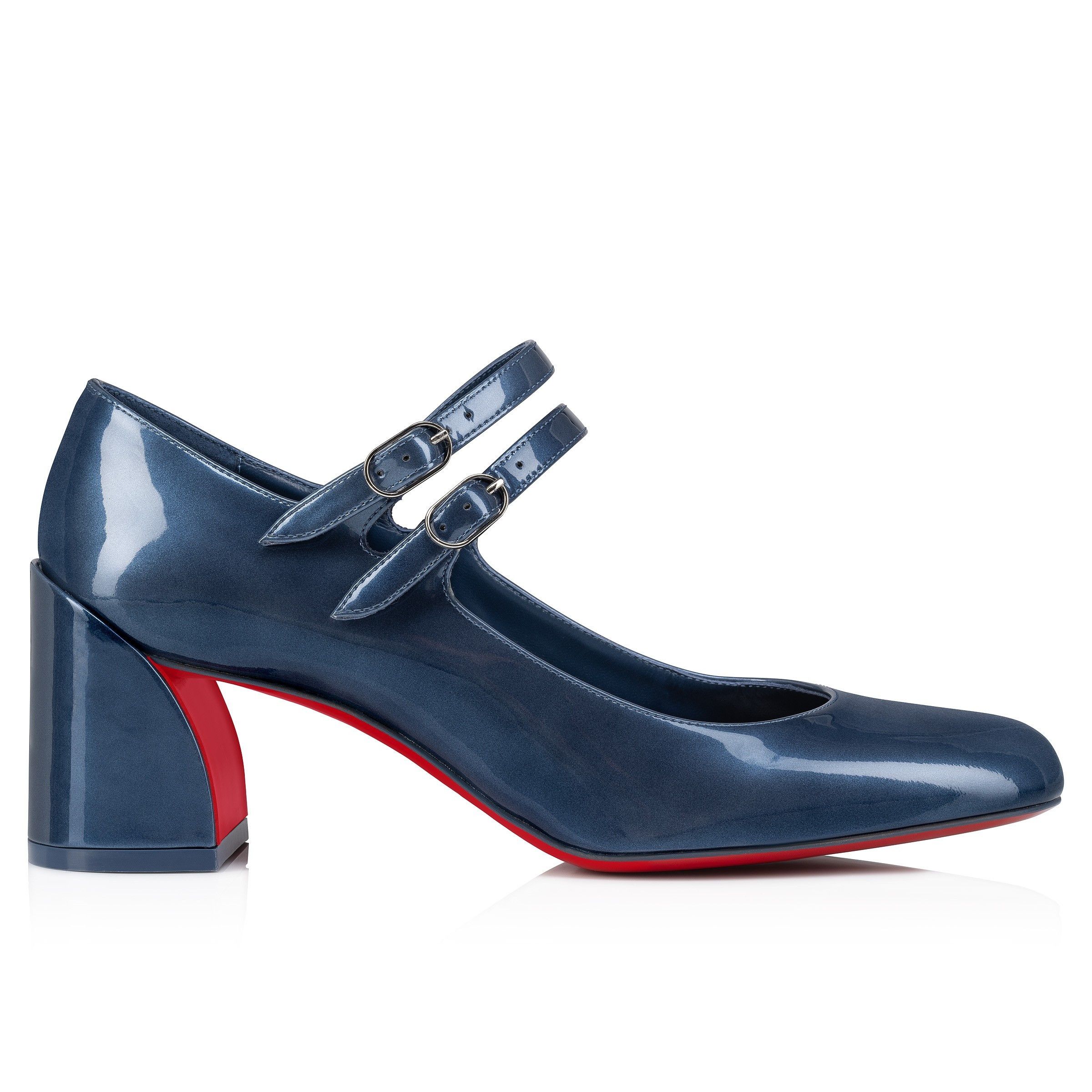 Christian Louboutin miss jane 55mm navy Size US 12 / IT 42 - 3 Thumbnail