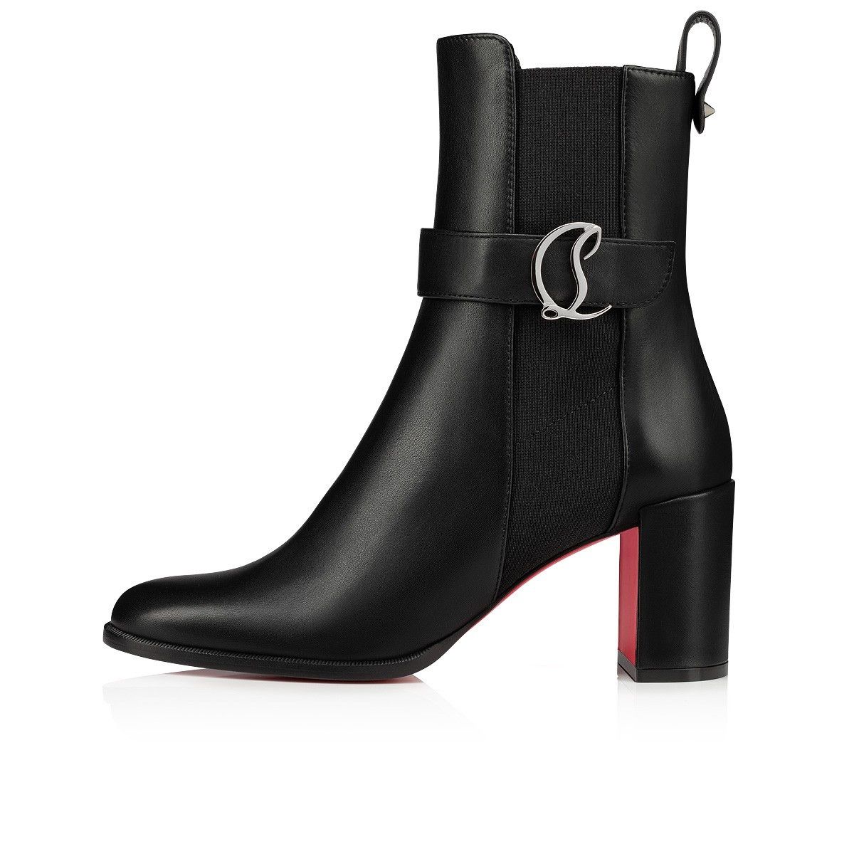 Christian Louboutin cl chelsea booty 70mm black Size US 5 / IT 35 - 2 Thumbnail