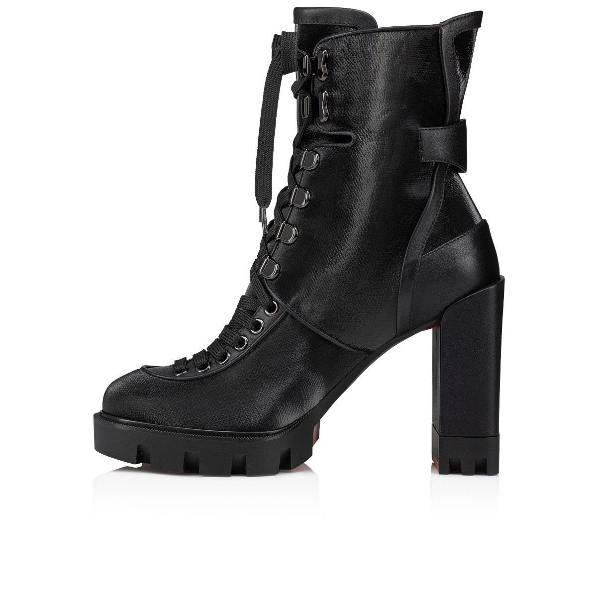 Christian Louboutin macademia 100mm black Size US 9 / IT 39 - 4 Thumbnail