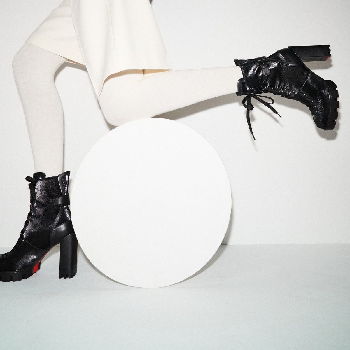 Christian Louboutin macademia 100mm black Size US 9 / IT 39 - 2 Thumbnail