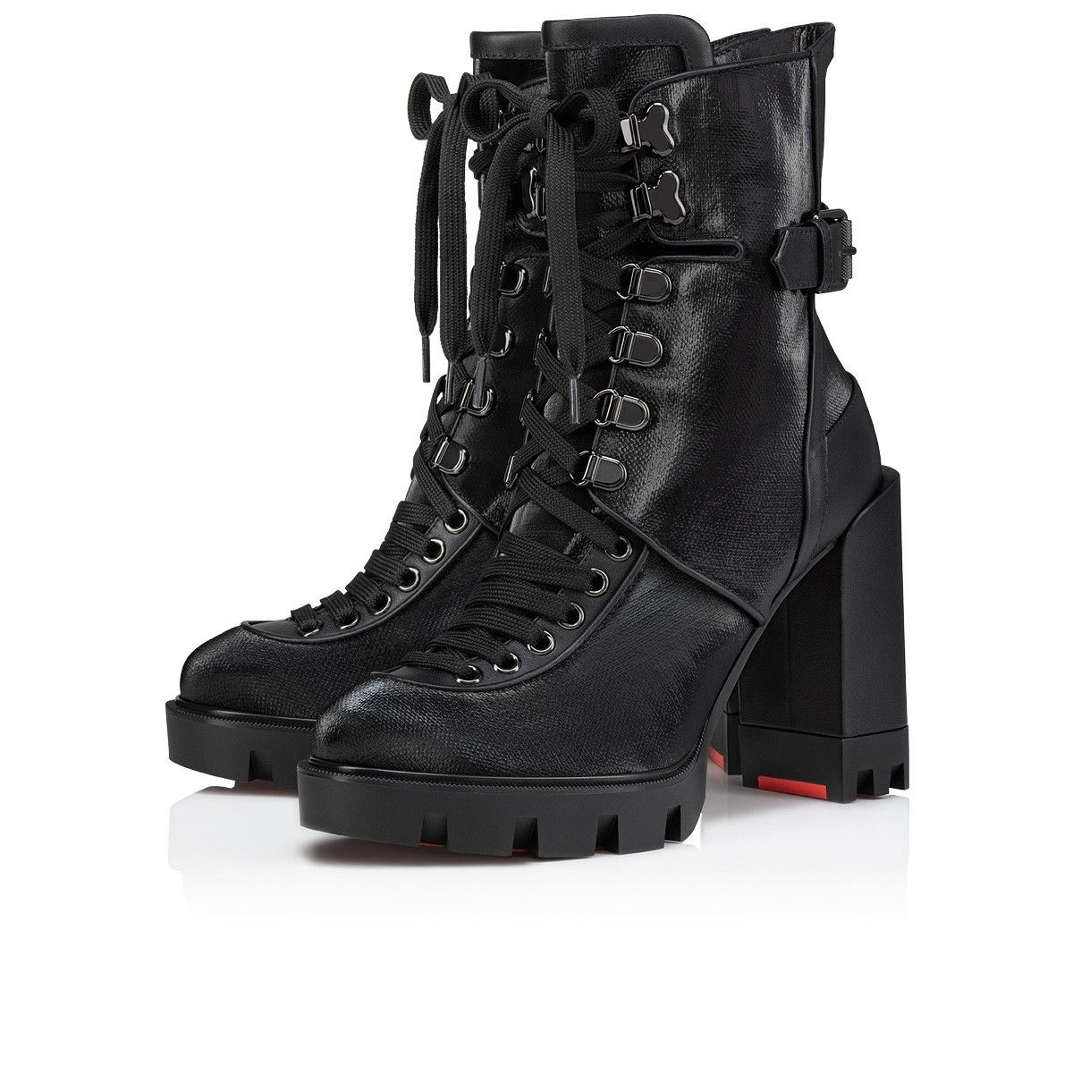 Christian Louboutin macademia 100mm black Size US 11 / IT 41 - 3 Thumbnail