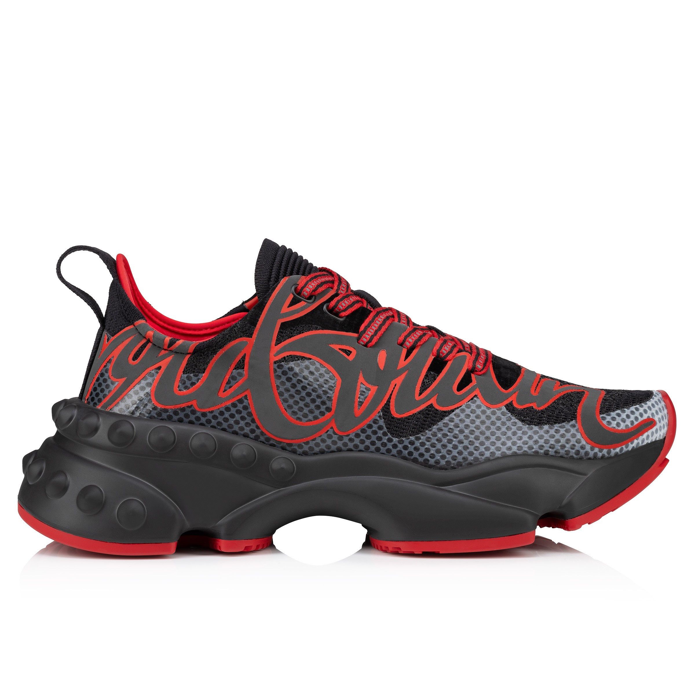 Christian Louboutin rockrun loubi/black Size US 12 / EU 45 - 4 Thumbnail