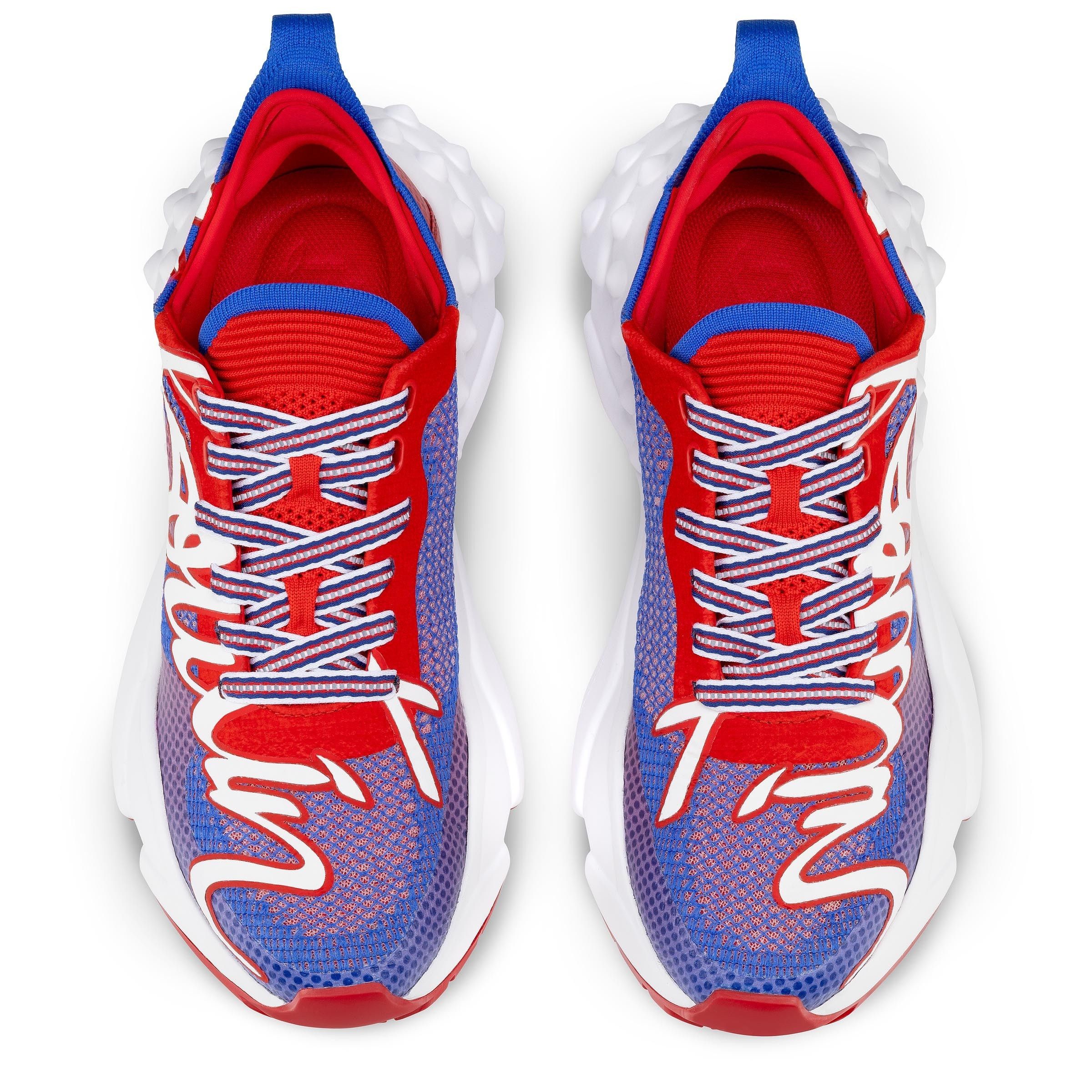 Christian Louboutin rockrun blue/white Size US 12 / EU 45 - 7 Thumbnail