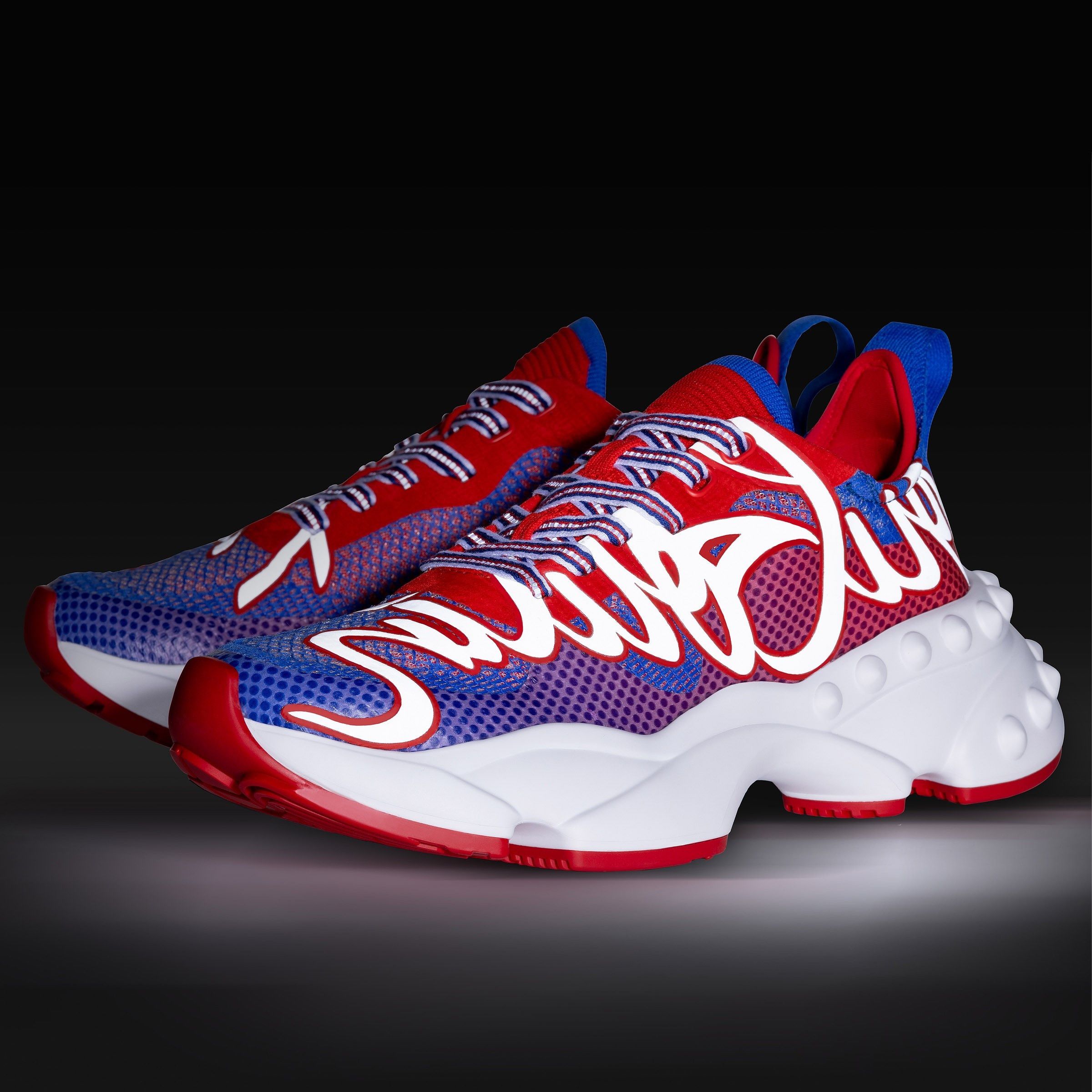 Christian Louboutin rockrun blue/white Size US 13 / EU 46 - 3 Thumbnail