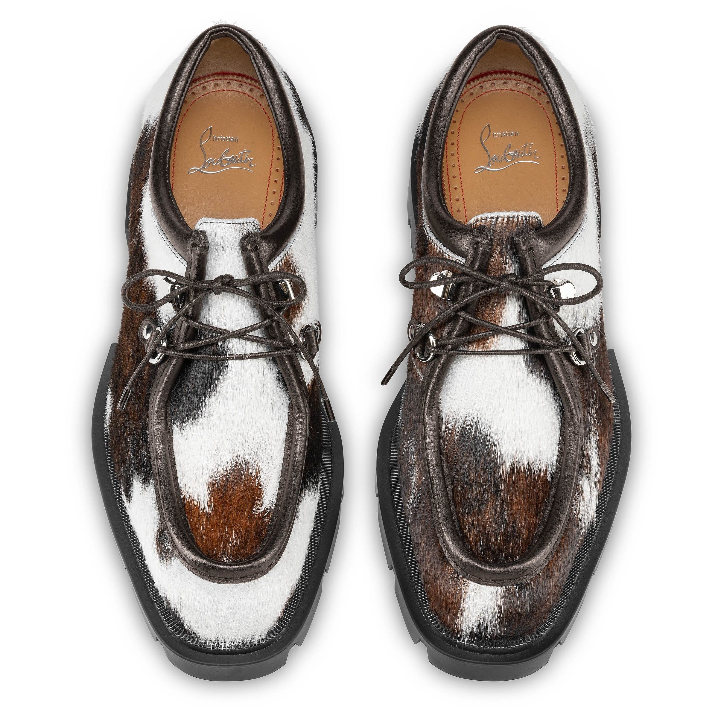 Christian Louboutin our pabelito hairy white/brown Size US 11 / EU 44 - 5 Thumbnail