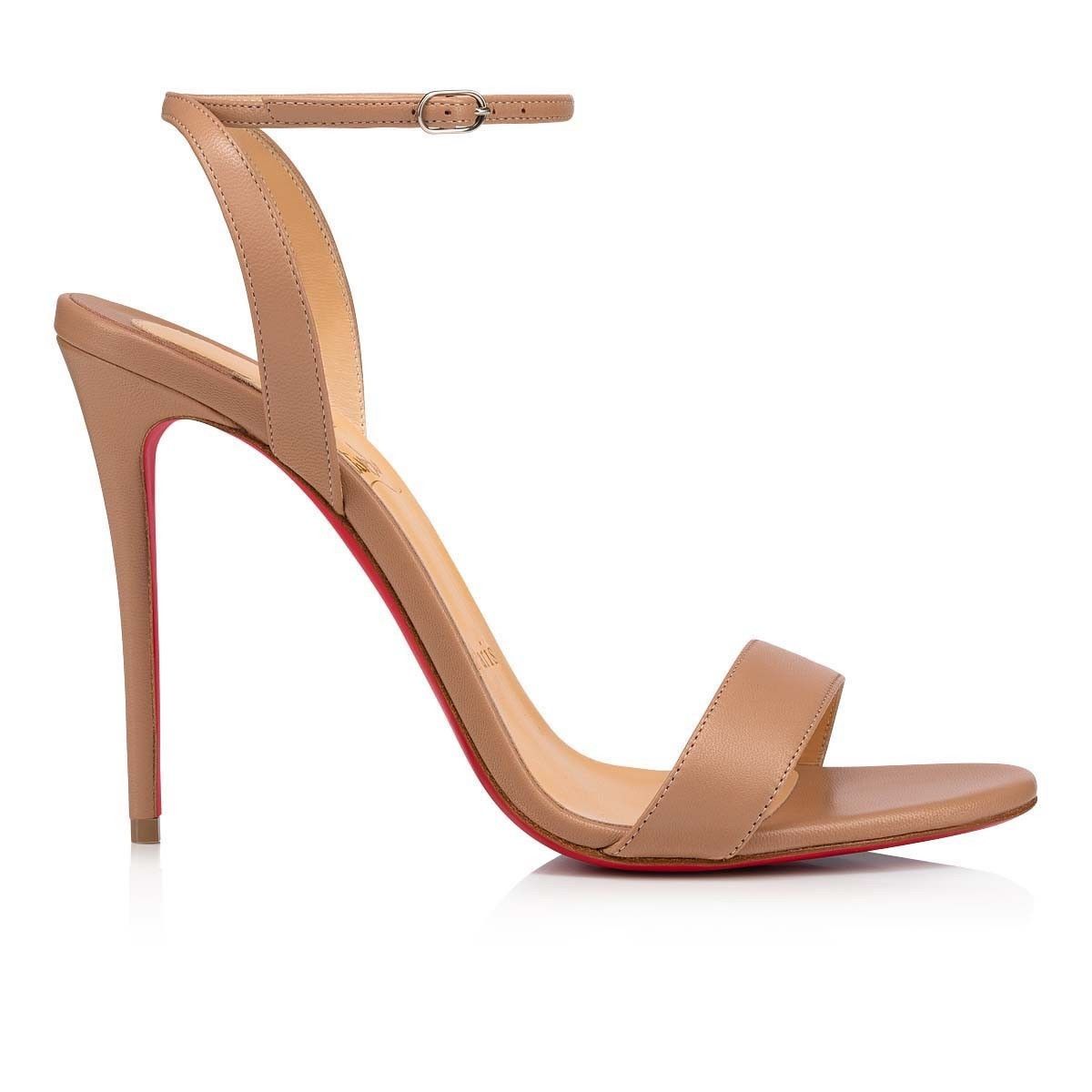 Christian Louboutin loubigirl 100mm beige Size US 10 / IT 40 - 2 Thumbnail