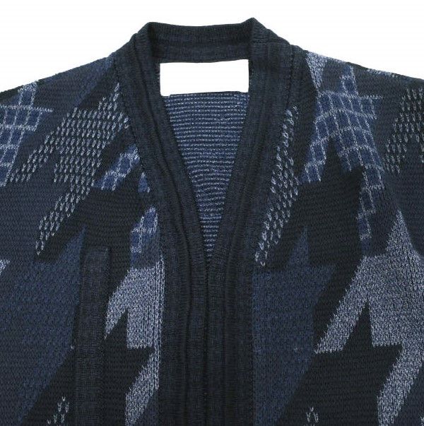 Other Other Mame Kurogouchi Houndstooth Knitted Jacket Cotton Outerwear MM23PS-KN724 DUTY FREE for USA Size ONE SIZE - 5 Thumbnail