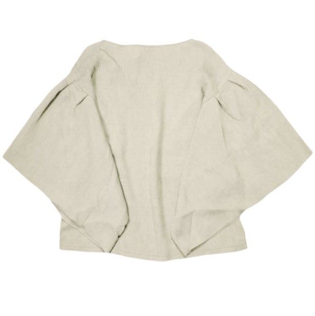 Other Other CLANE SQUARE SLEEVE SHORT TOPS Rayon Blend Top Others Tops 10122-4152 DUTY FREE for USA Size ONE SIZE - 2 Thumbnail