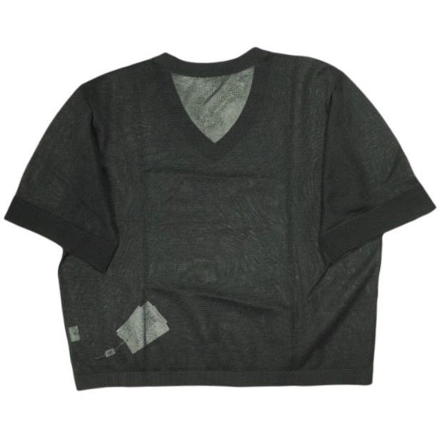 Other Other CLANE SHEER V NECK KNIT TOPS Knit Top Others Tops 16106-2152 DUTY FREE for USA Size ONE SIZE - 2 Thumbnail