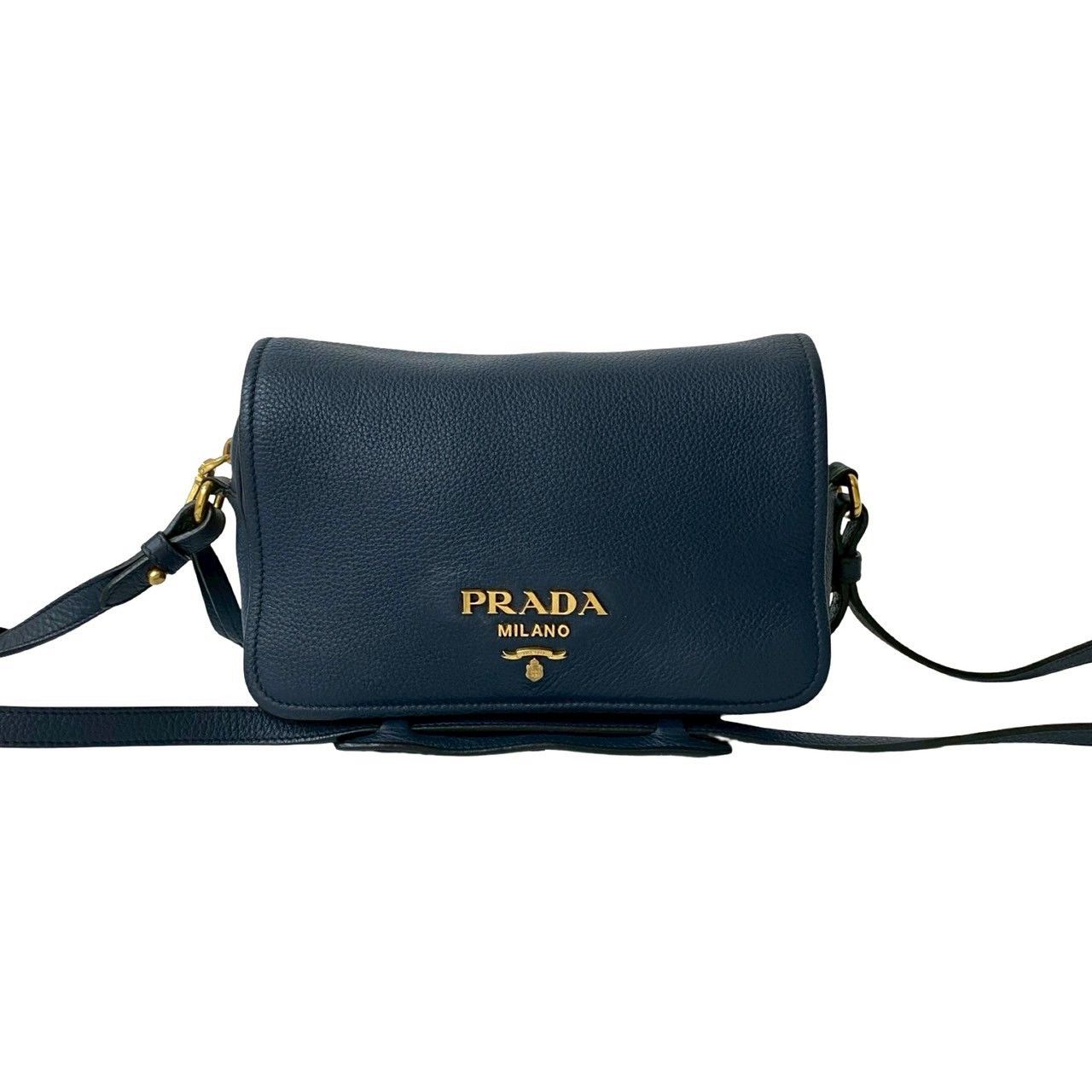 Prada Prada Prada VITELLO Leather Shoulder Bag Leather Shoulder Bag 158/A DUTY FREE for USA Size ONE SIZE - 2 Thumbnail