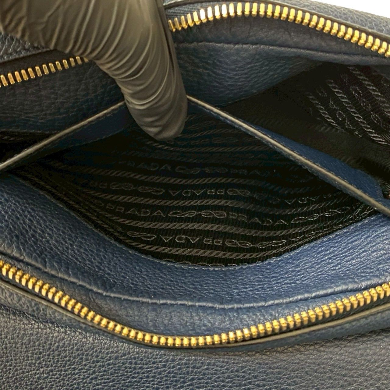 Prada Prada Prada VITELLO Leather Shoulder Bag Leather Shoulder Bag 158/A DUTY FREE for USA Size ONE SIZE - 11 Thumbnail