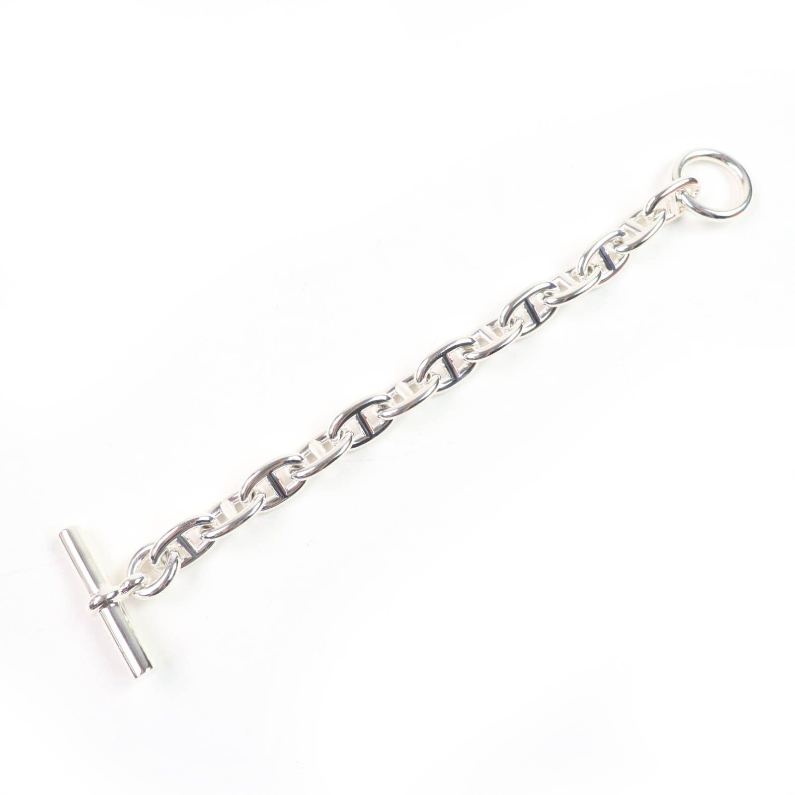 Hermes Hermes Hermes Chaine d'Ancre AG925 Bracelet Metal Bracelet DUTY FREE for USA Size ONE SIZE - 3 Thumbnail