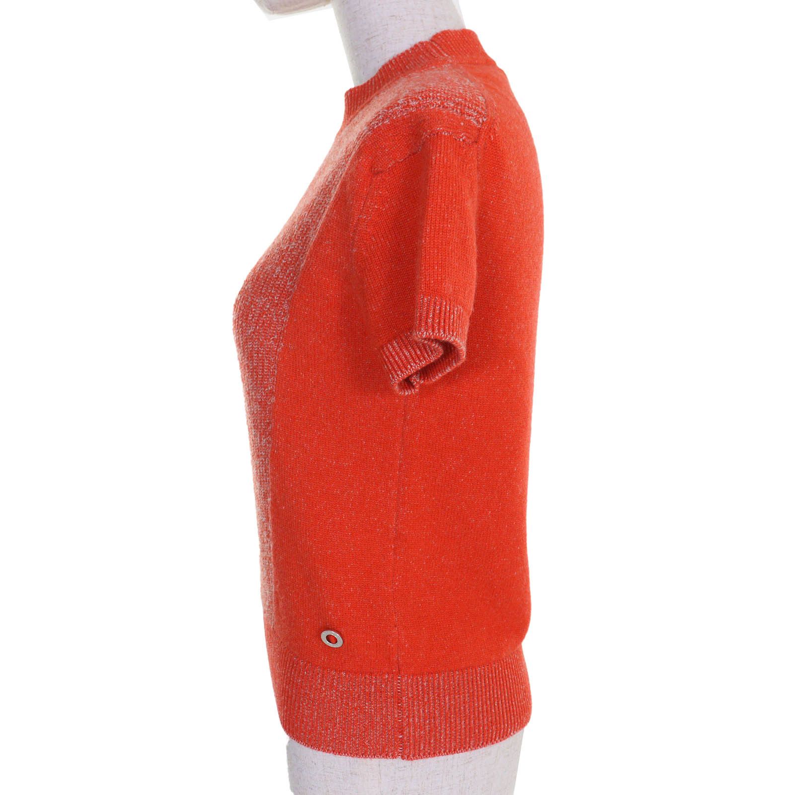 Hermes Hermes Hermes Circle logo parts Cashmere Knit Others Tops DUTY FREE for USA Size ONE SIZE - 2 Thumbnail