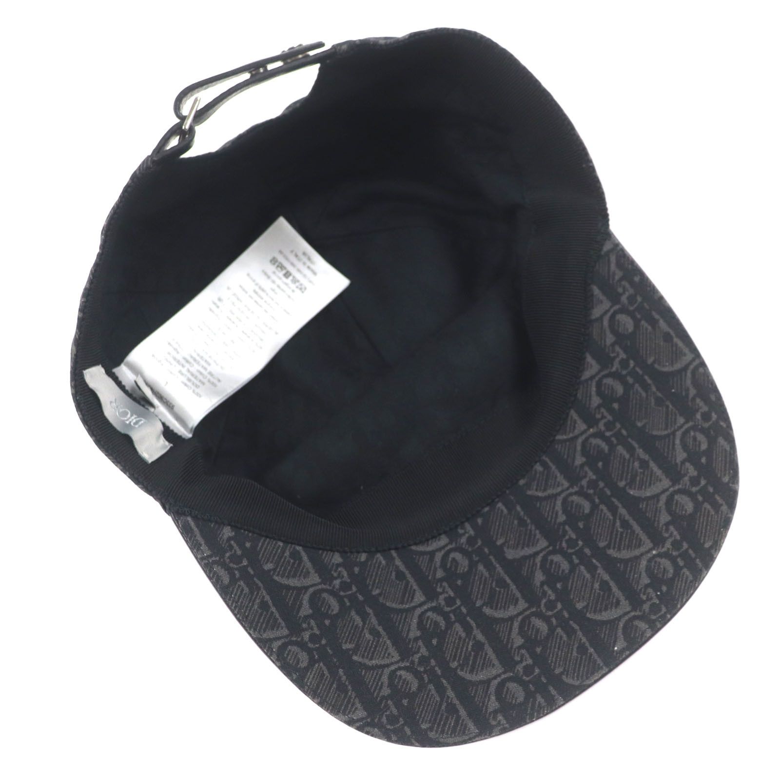 Dior Dior Dior Oblique Leather Baseball Cap Cotton Hats 933C902H4835 DUTY FREE for USA Size ONE SIZE - 6 Thumbnail