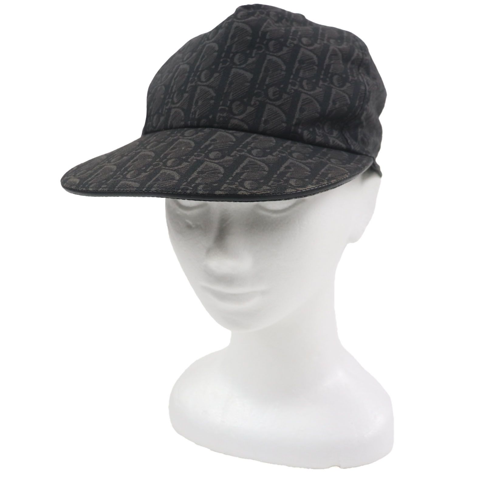 Dior Dior Dior Oblique Leather Baseball Cap Cotton Hats 933C902H4835 DUTY FREE for USA Size ONE SIZE - 2 Thumbnail