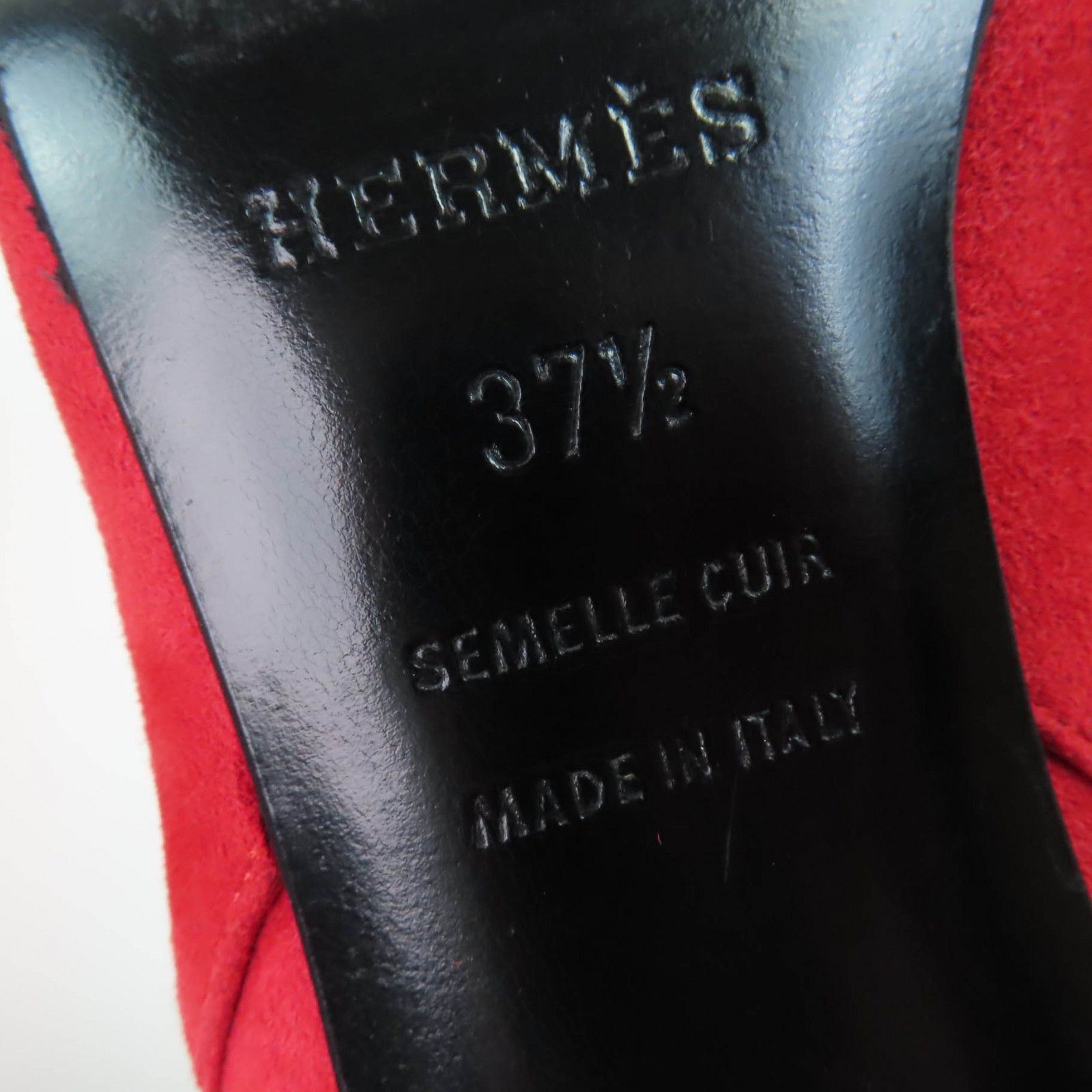 Hermes Hermes Hermes JOUEUSE Suede leather Short Boots Suede Shoes DUTY FREE for USA Size ONE SIZE - 10 Thumbnail