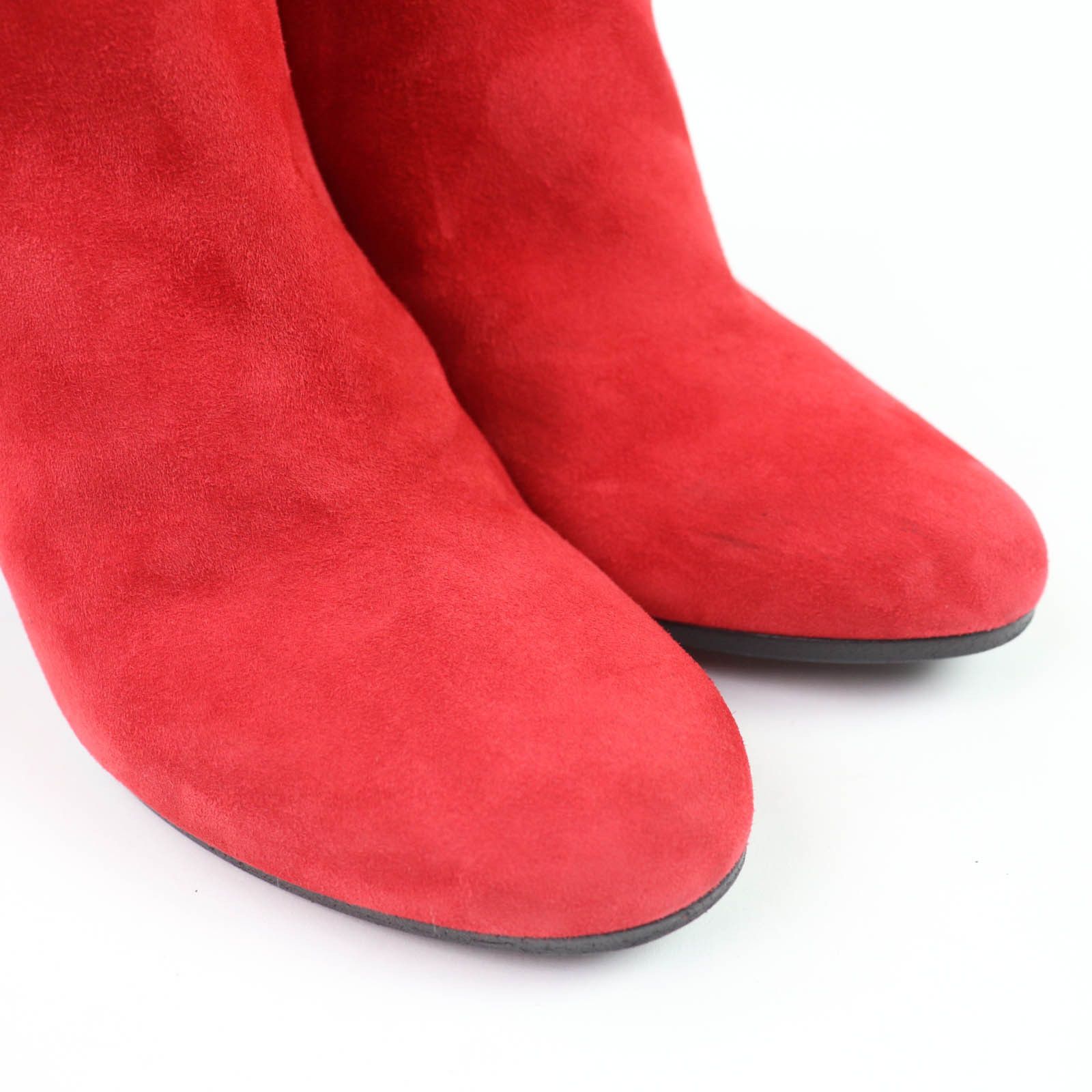 Hermes Hermes Hermes JOUEUSE Suede leather Short Boots Suede Shoes DUTY FREE for USA Size ONE SIZE - 8 Thumbnail