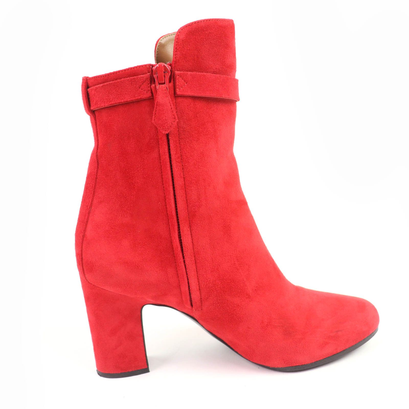 Hermes Hermes Hermes JOUEUSE Suede leather Short Boots Suede Shoes DUTY FREE for USA Size ONE SIZE - 6 Thumbnail
