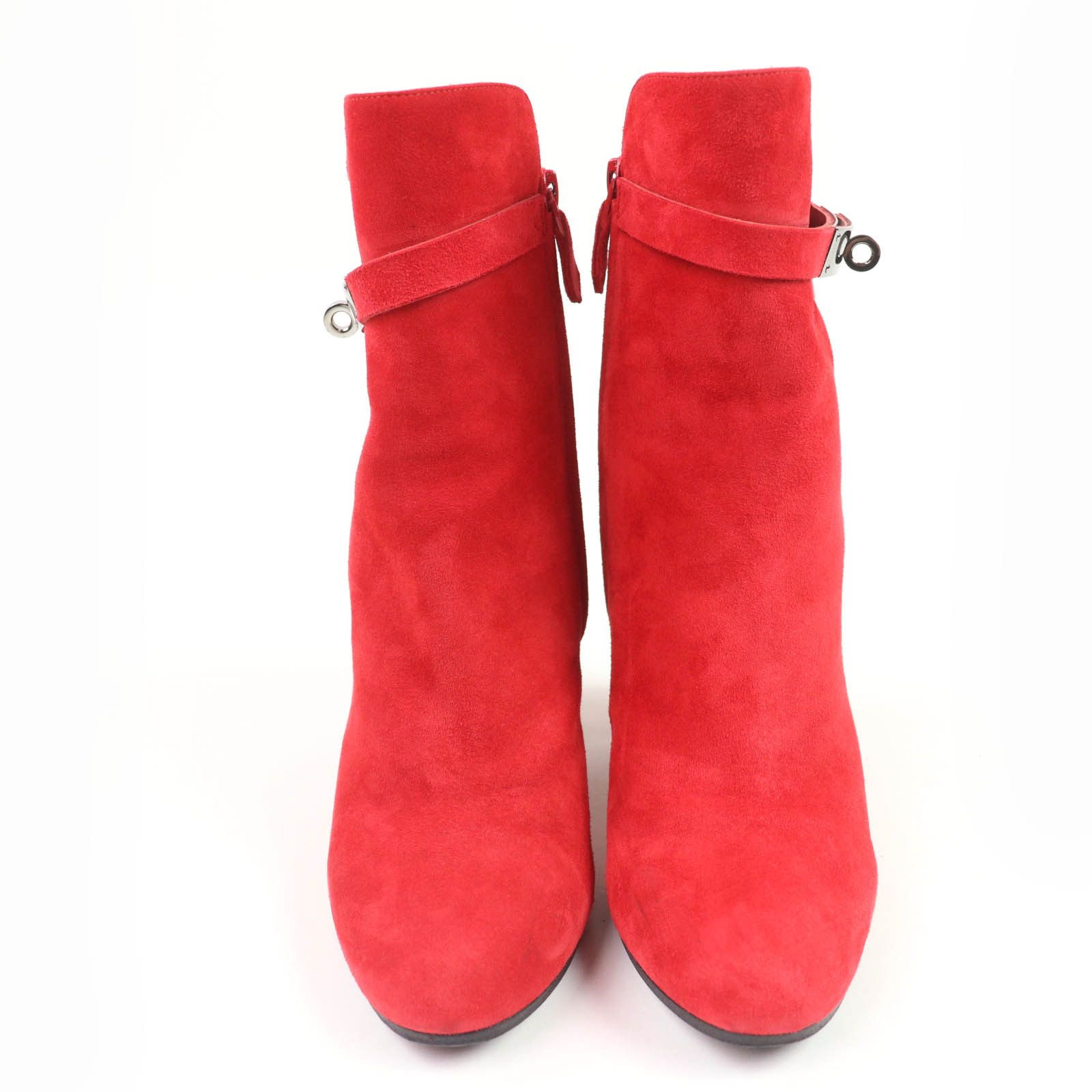 Hermes Hermes Hermes JOUEUSE Suede leather Short Boots Suede Shoes DUTY FREE for USA Size ONE SIZE - 4 Thumbnail
