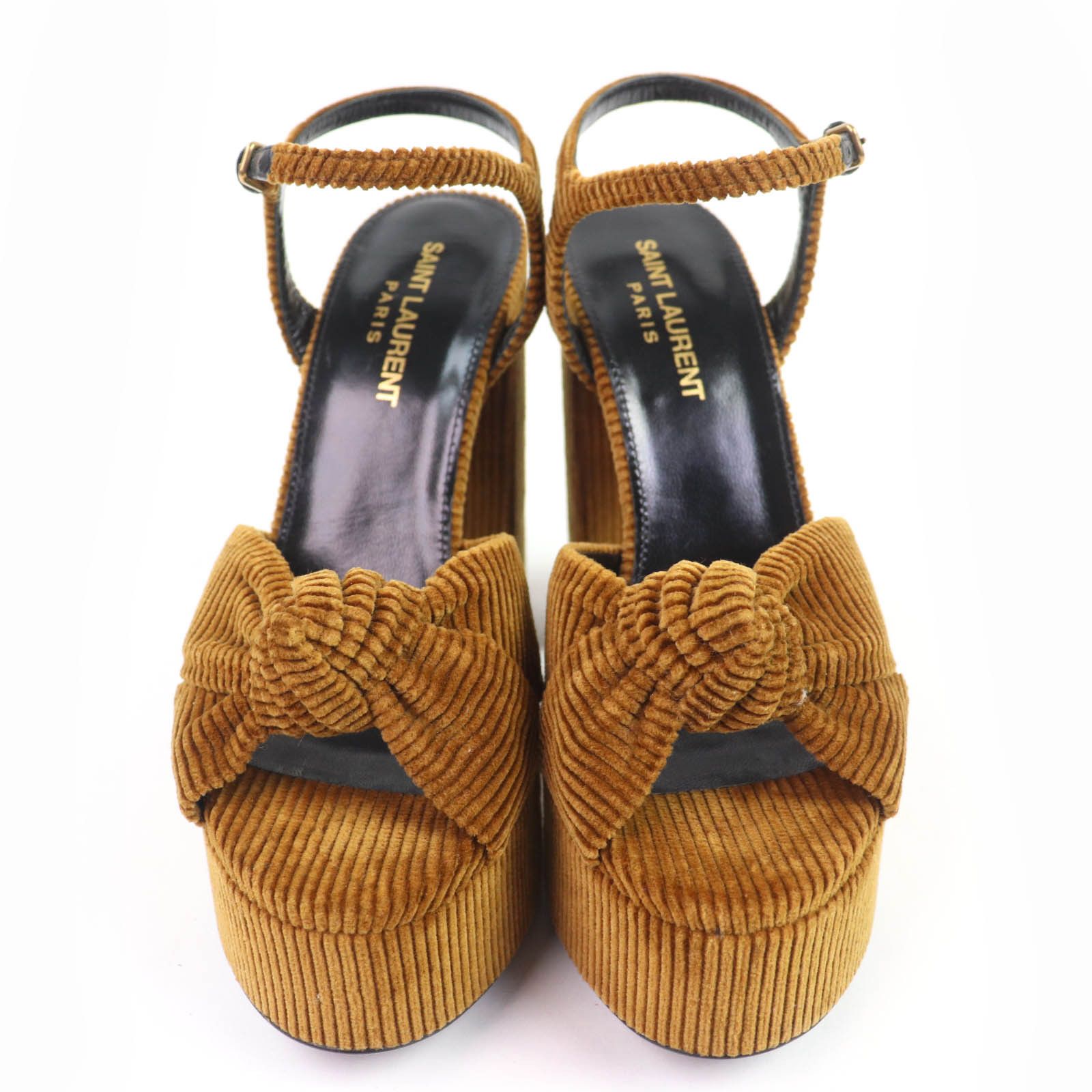 Yves Saint Laurent Yves Saint Laurent Saint Laurent Paris Corduroy Sandals Others Shoes 659476 DUTY FREE for USA Size ONE SIZE - 3 Thumbnail