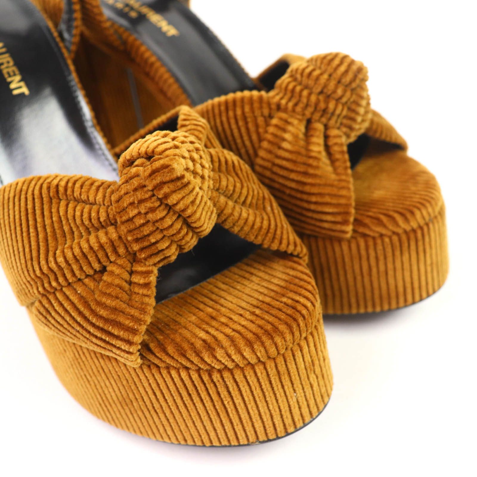 Yves Saint Laurent Yves Saint Laurent Saint Laurent Paris Corduroy Sandals Others Shoes 659476 DUTY FREE for USA Size ONE SIZE - 7 Thumbnail