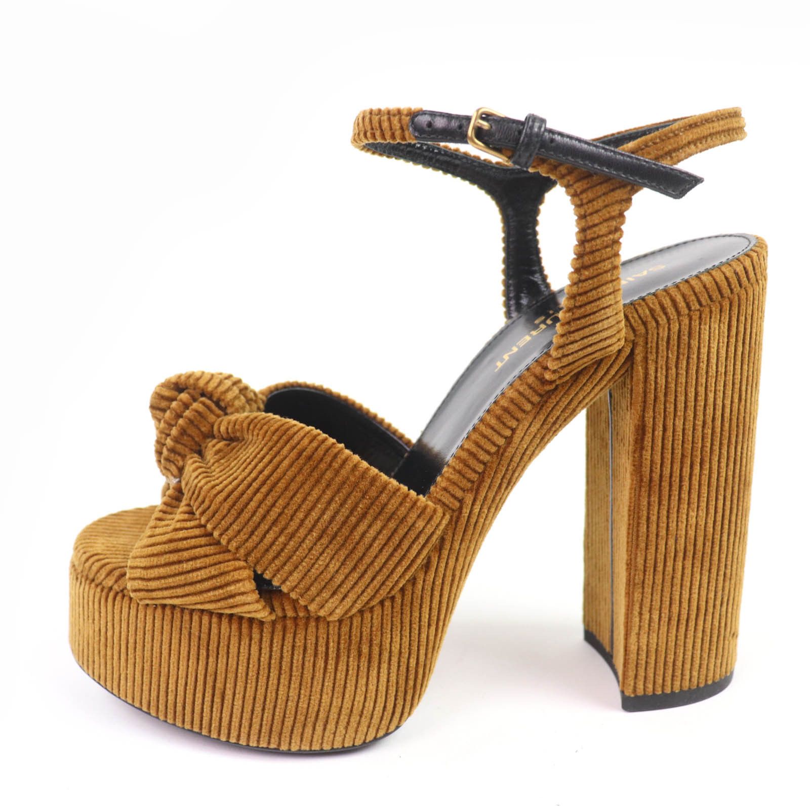 Yves Saint Laurent Yves Saint Laurent Saint Laurent Paris Corduroy Sandals Others Shoes 659476 DUTY FREE for USA Size ONE SIZE - 4 Thumbnail