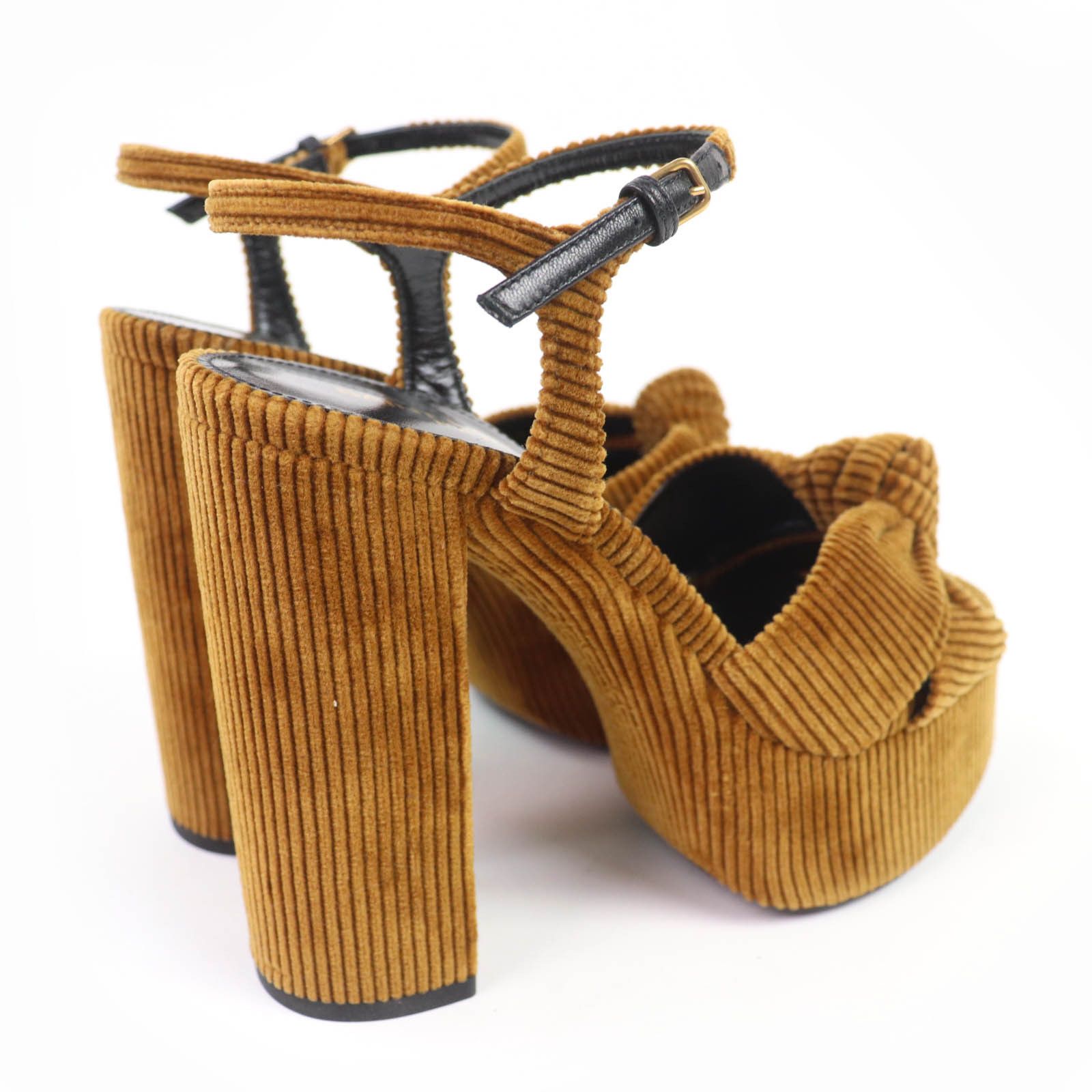 Yves Saint Laurent Yves Saint Laurent Saint Laurent Paris Corduroy Sandals Others Shoes 659476 DUTY FREE for USA Size ONE SIZE - 2 Thumbnail