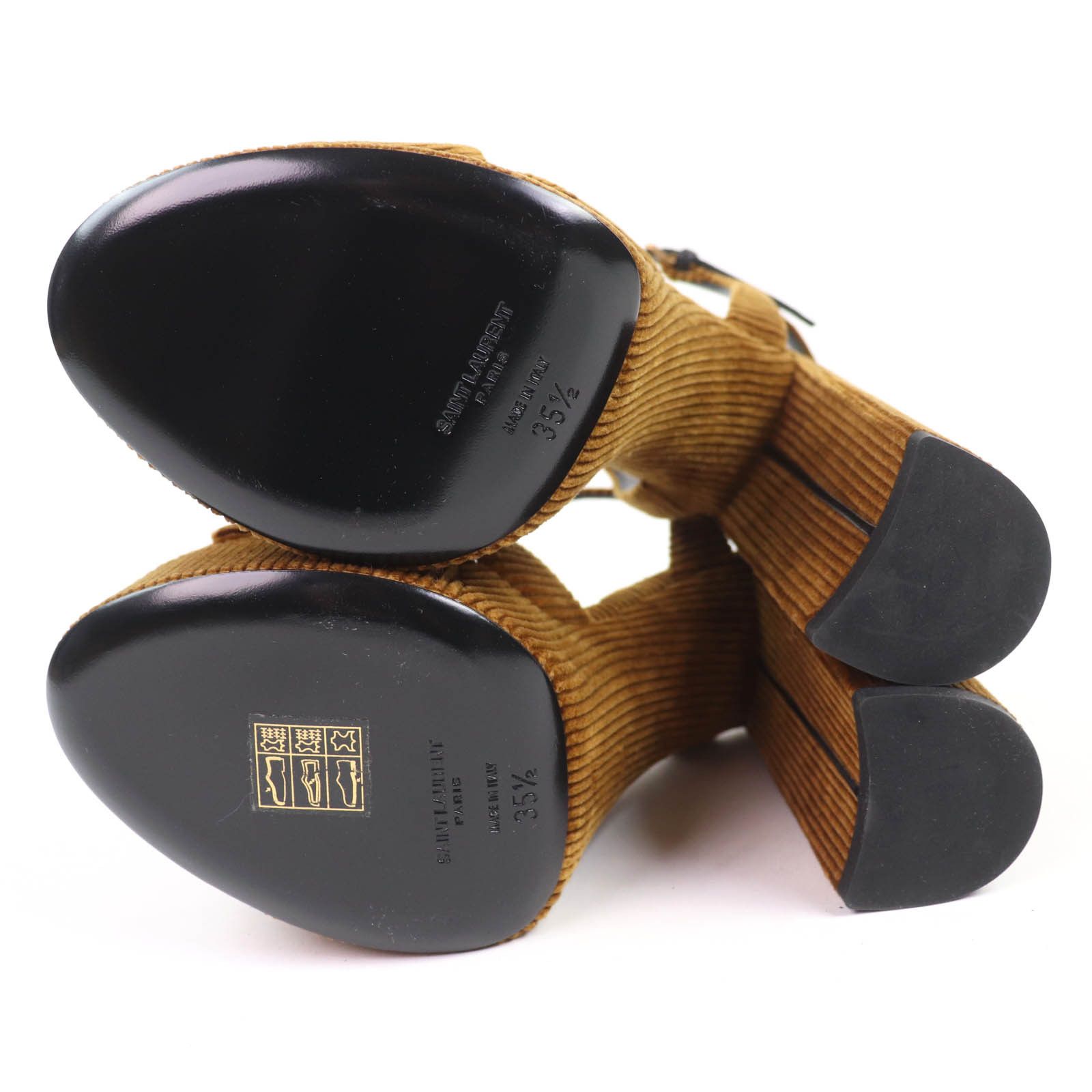 Yves Saint Laurent Yves Saint Laurent Saint Laurent Paris Corduroy Sandals Others Shoes 659476 DUTY FREE for USA Size ONE SIZE - 6 Thumbnail