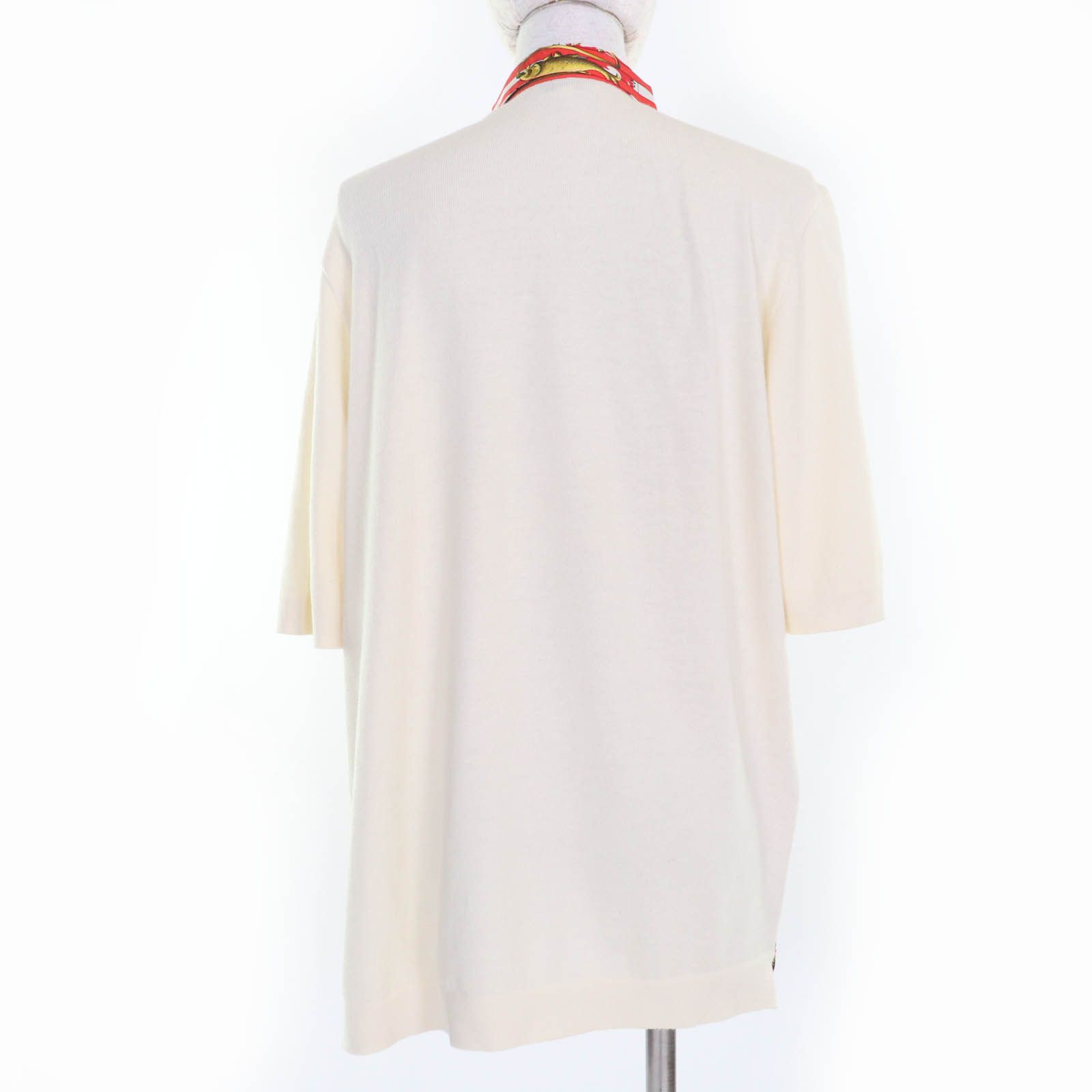 Hermes Hermes Hermes Astrology Twill Laine Silk Knit Polo Shirt Others Tops DUTY FREE for USA Size ONE SIZE - 3 Thumbnail