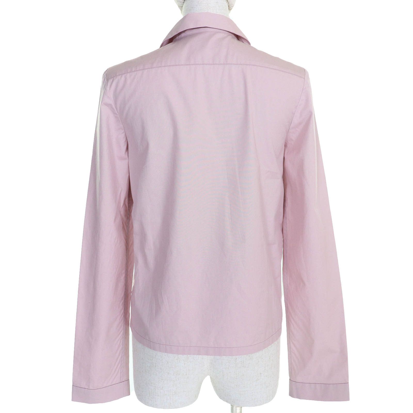 Miu Miu Miu Miu MIUMIU Logo embroidery Cotton Shirt Cotton Tops MK1888 DUTY FREE for USA Size ONE SIZE - 3 Thumbnail