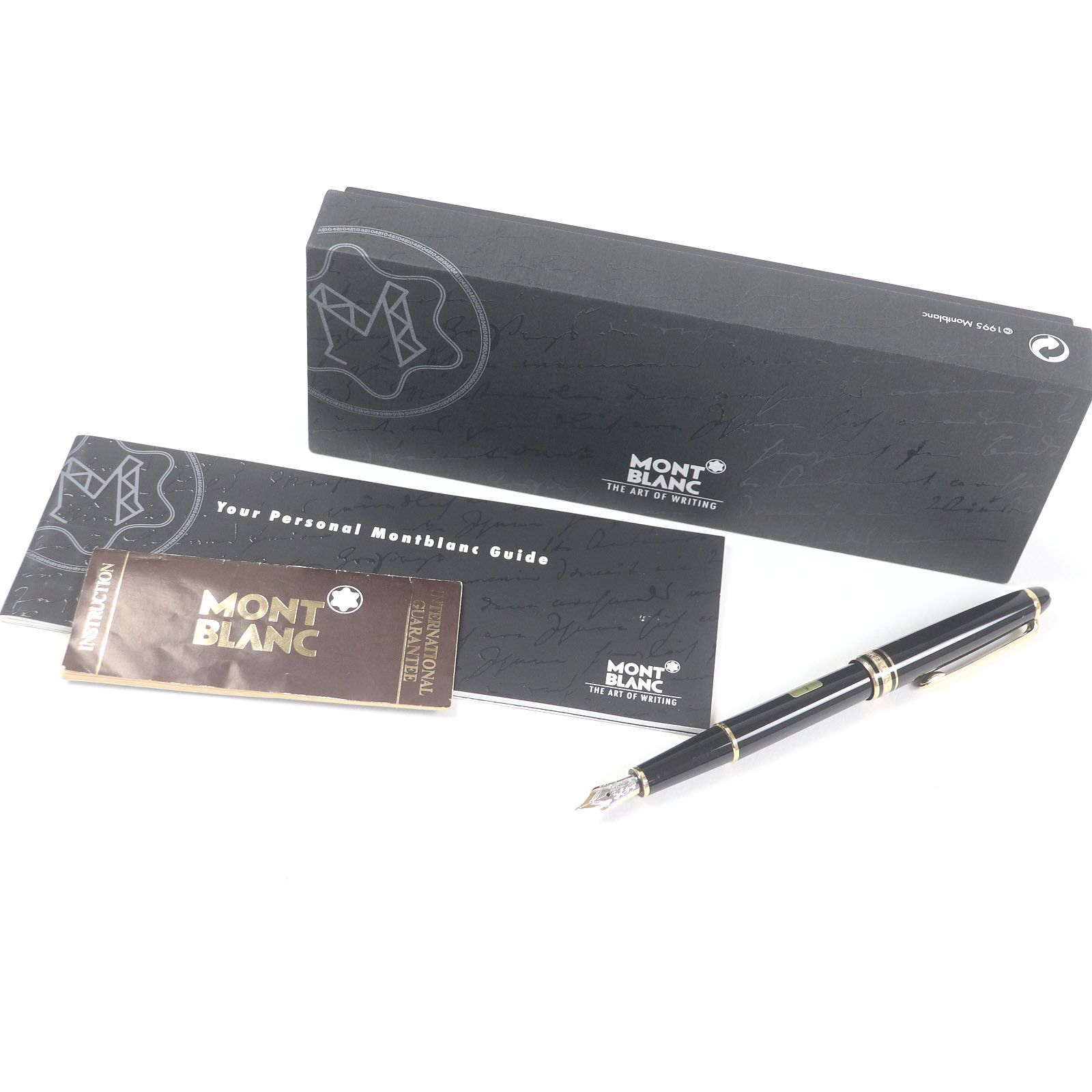Montblanc Montblanc Montblanc Meisterstück 14K Fountain Pen Metal Pen DUTY FREE for USA Size ONE SIZE - 2 Thumbnail