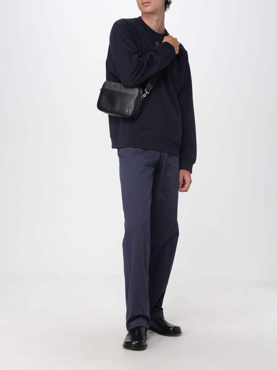 Fendi Fendi Shoulder Bag Men Black Size ONE SIZE - 2 Thumbnail