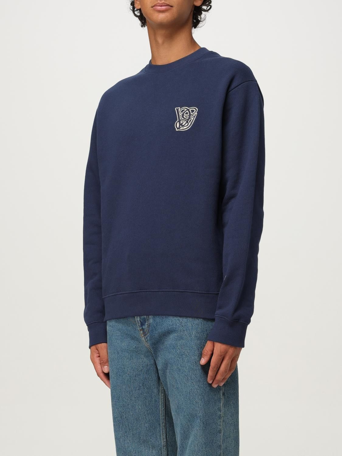 Valentino Valentino Sweatshirt Men Blue Size US M / EU 48-50 / 2 - 4 Thumbnail