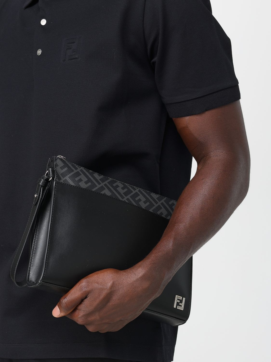 Fendi Fendi Briefcase Men Black Size ONE SIZE - 2 Thumbnail