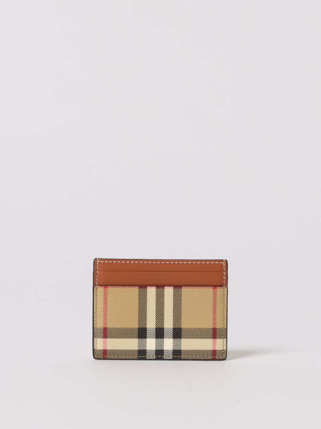Burberry Burberry Wallet Woman Brown Size ONE SIZE - 2 Thumbnail