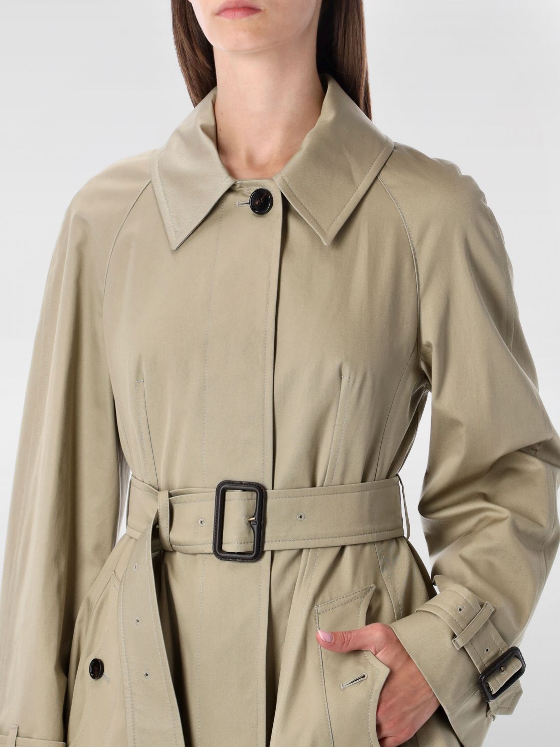 Burberry Burberry Jacket Woman Sand Size M / US 6-8 / IT 42-44 - 3 Thumbnail