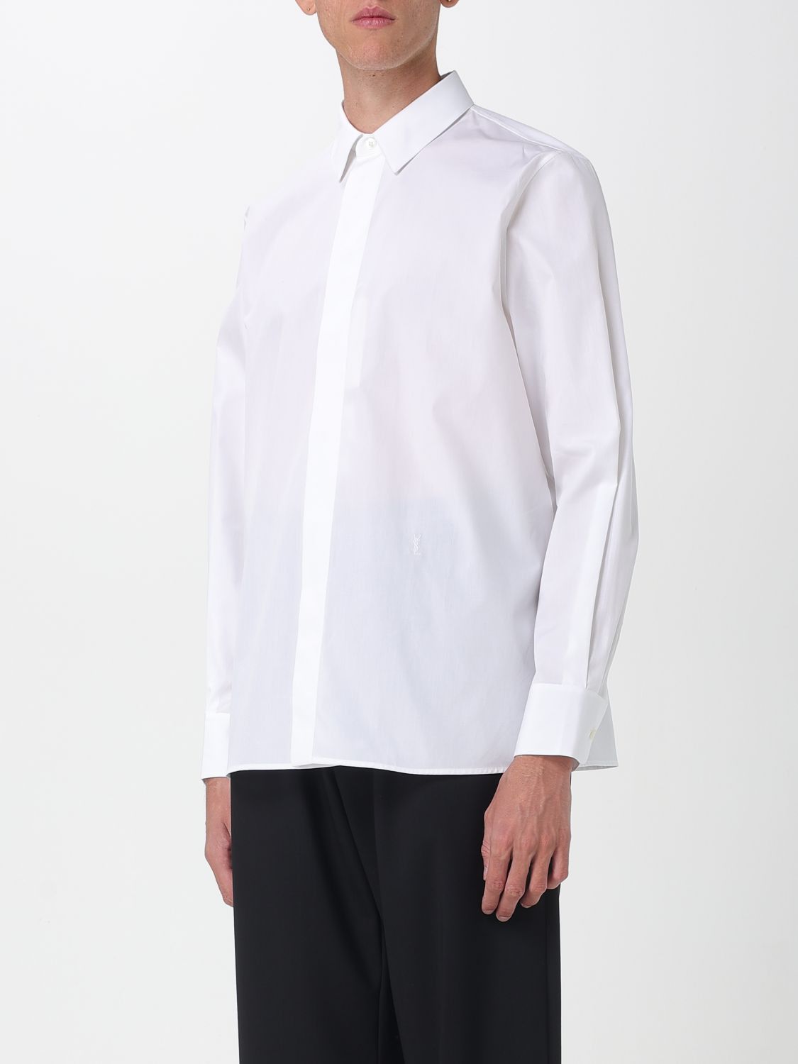 Saint Laurent Paris Saint Laurent Shirt Men White Size US M / EU 48-50 / 2 - 4 Thumbnail