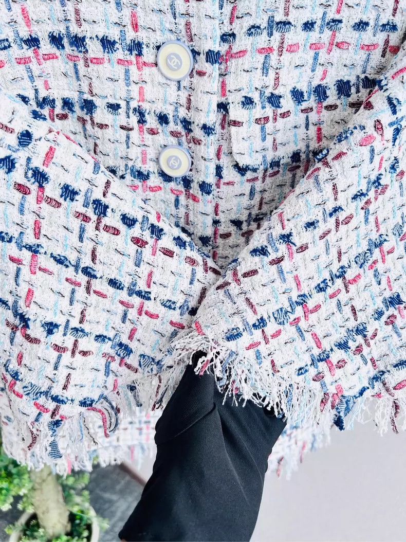 Chanel Chanel 2018 Colorful Fringe Jacket - dmc Size US M / EU 48-50 / 2 - 2 Thumbnail