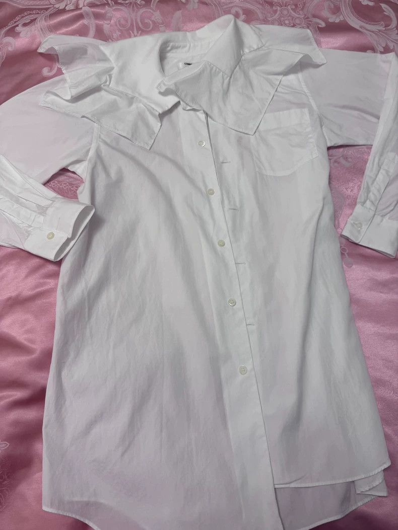Comme des Garcons Comme des Garçons White Button-Up Shirt - dmc Size US XS / EU 42 / 0 - 4 Thumbnail