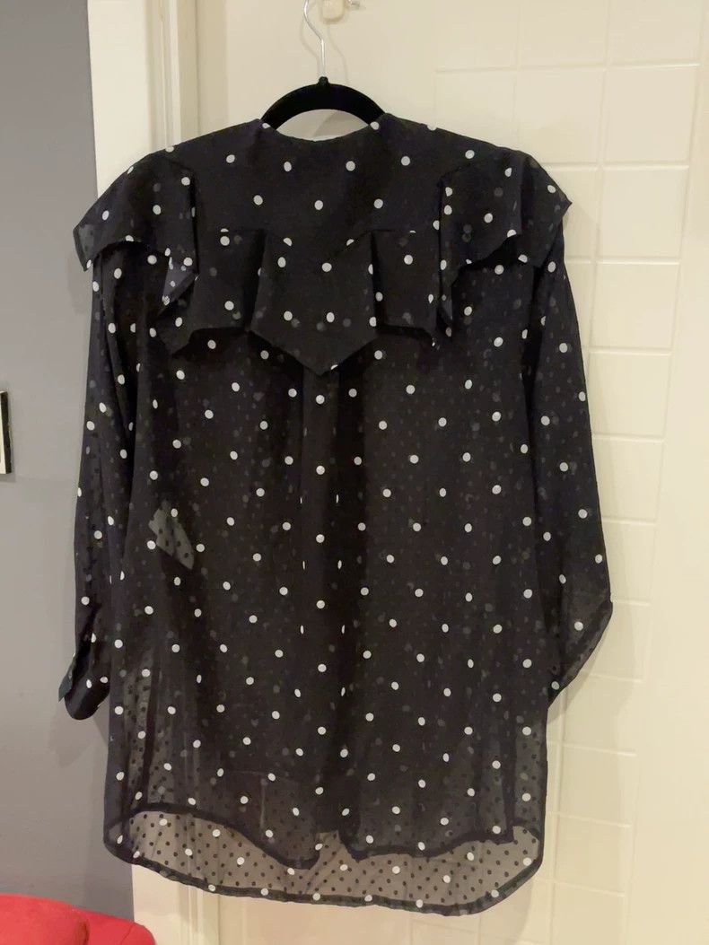 Comme des Garcons CDG Polka Dot Sheer Blouse - dmc Size US XS / EU 42 / 0 - 4 Thumbnail