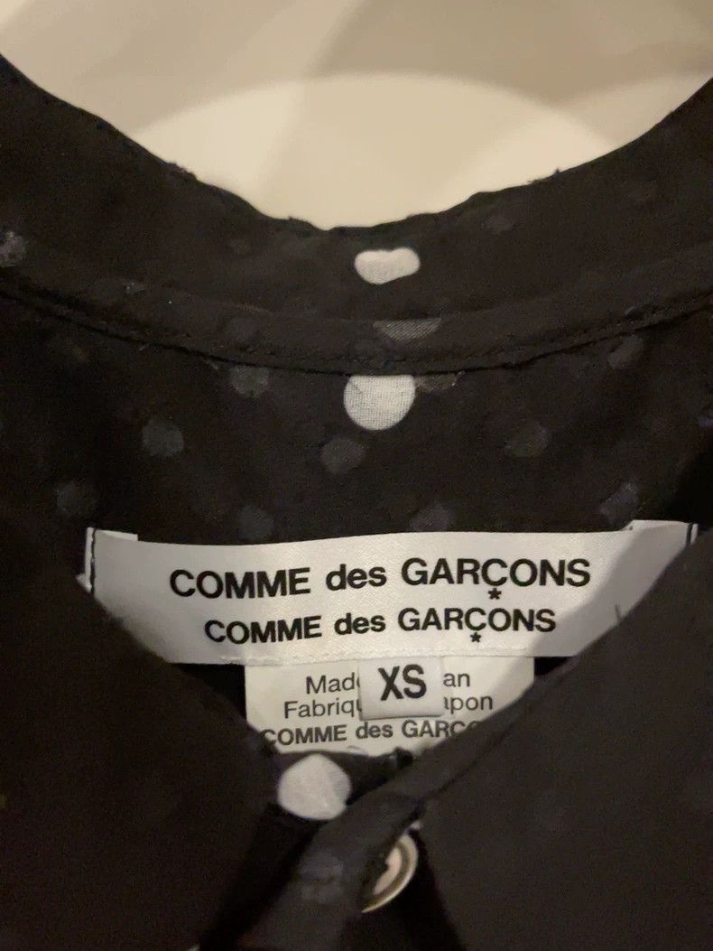 Comme des Garcons CDG Polka Dot Sheer Blouse - dmc Size US XS / EU 42 / 0 - 2 Thumbnail
