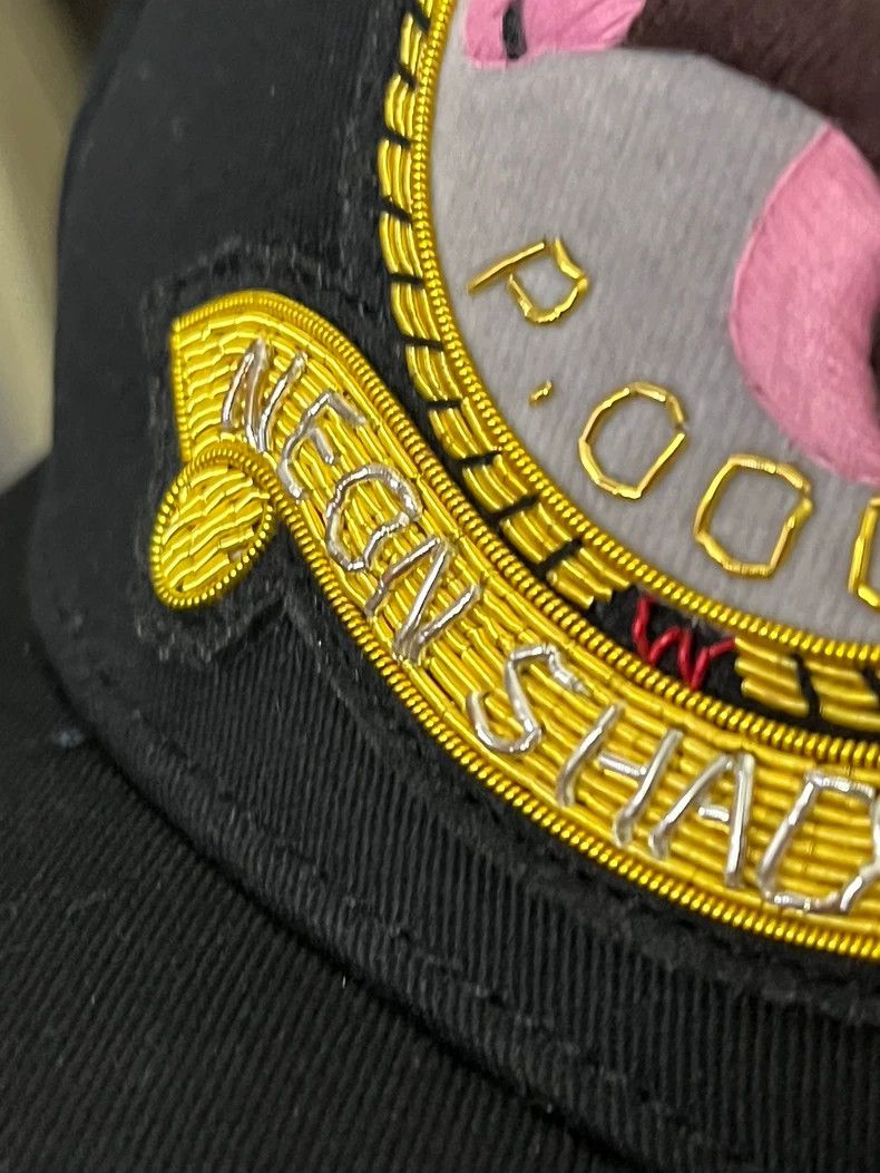 Walter Van Beirendonck Walter Van Beirendonck Embroidered Badge Cap - dmc Size ONE SIZE - 4 Thumbnail